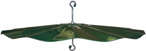 Squirrel Baffle Copper Tint Hanging Disk