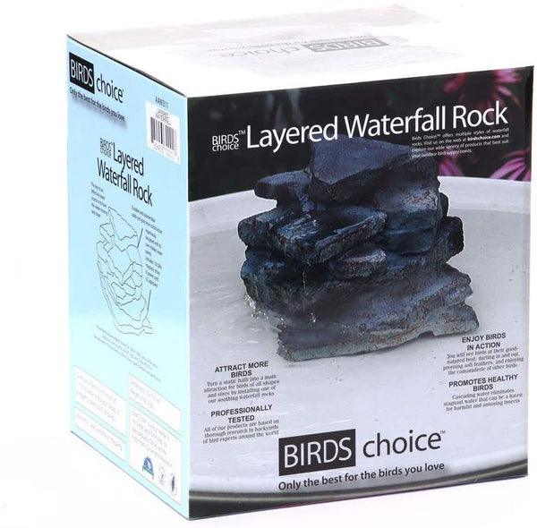 Waterfall Rock For Bird Bath