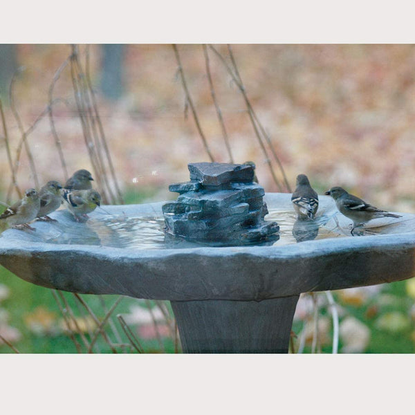 Waterfall Rock For Bird Bath
