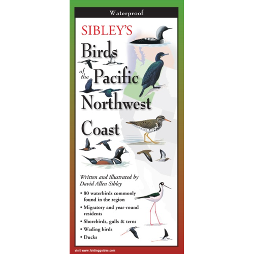 Sibley's Foldout Guide to Birds of the PNW Coast