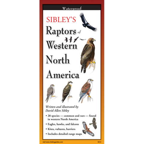 Sibley's Foldout Guide to Raptors of Western North America
