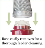 Peanut Mesh Feeder Quick-Clean