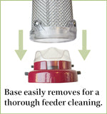 Nyjer Mesh Feeder Quick-Clean