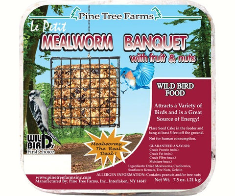 Seed Cake Mealworm Banquet